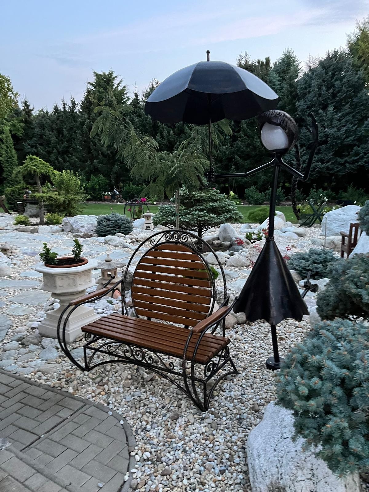 Bench — installed view